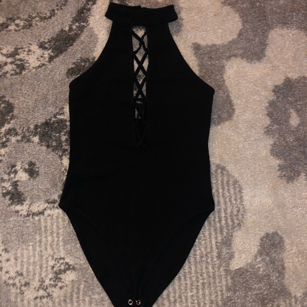 Forever 21 Halter Top Bodysuit